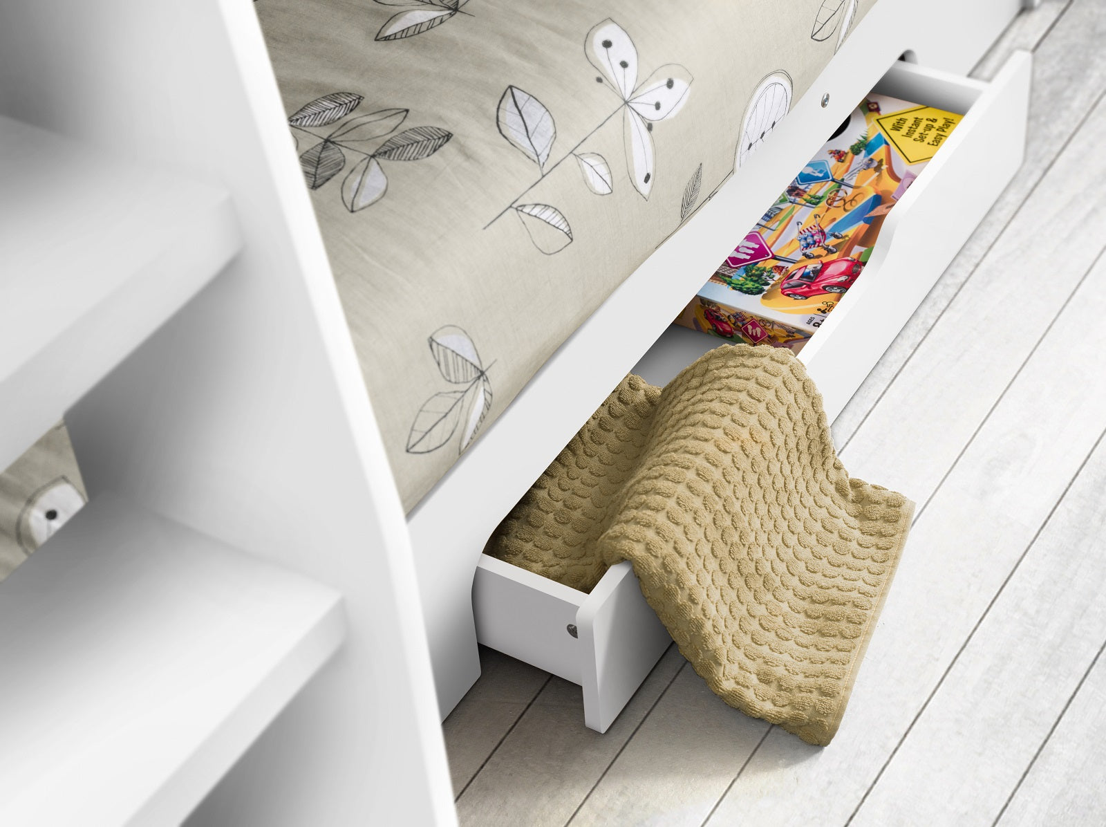 Hunter Pure White Bunkbed