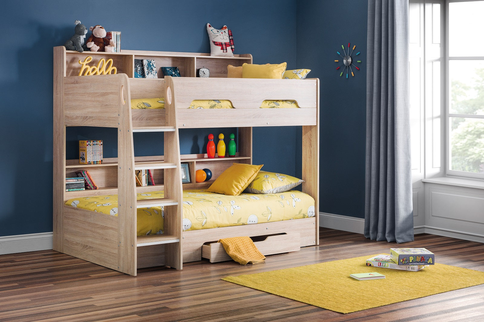 Hunter Sonoma Oak Bunkbed