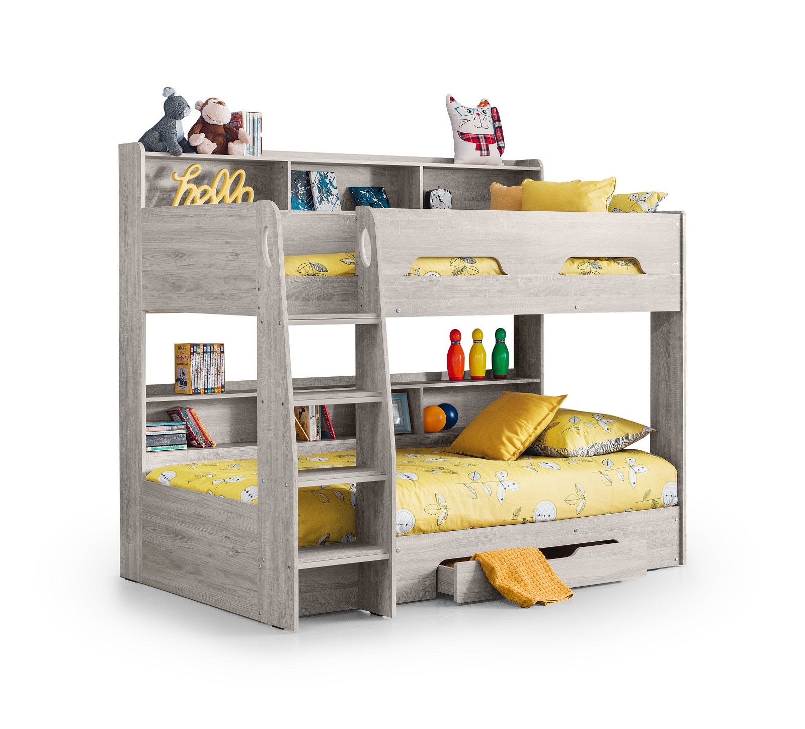 Hunter Grey Oak Bunkbed