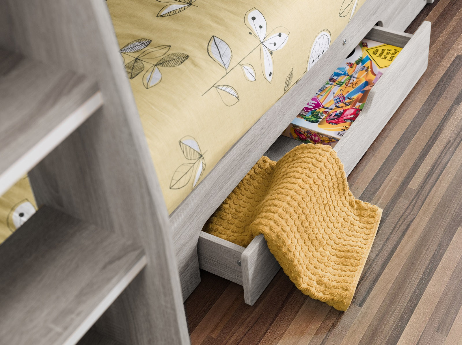 Hunter Grey Oak Bunkbed